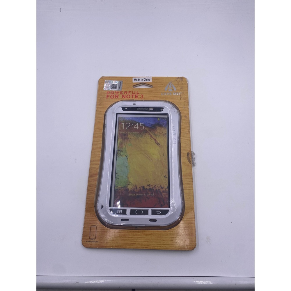 Love Mei Powerful Case Samsung Galaxy Note 3 White New Rugged Heavy Duty Armor